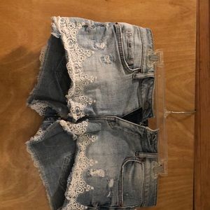 Jean shorts